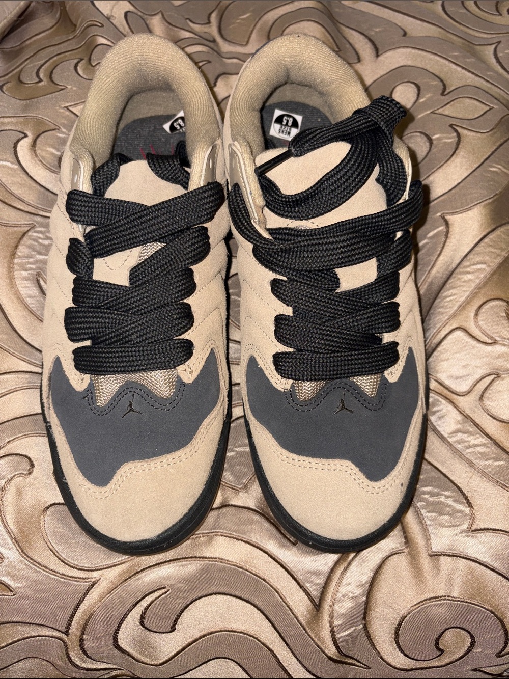 New Nike Jordan Men Session Sneakers - Khaki (IB3731-200) Size 8.5 NWOB
